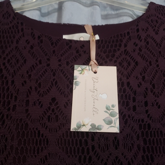 NWT Purple Size Medium Dainty Jewells Dress - Picture 2 of 5